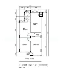 Blk 245 Jurong East Street 24 (Jurong East), HDB 3 Rooms #597228211